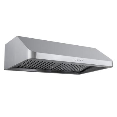 Under-Cabinet Range Hood, Convertible to Ductless, High Performance, Stainless Steel Finish | Proline PLJW 121 / 30 inches wide