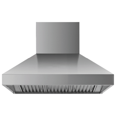 Wall Mounted Range hood, Ducted, 2000 CFM, Thick 304 Stainless Steel | PLGW WC BBQ Ultra / 48 inches wide