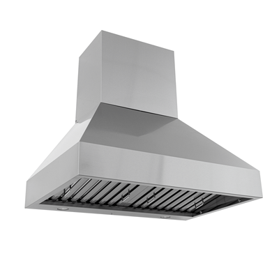 Wall Range Hood, 1200 CFM, Stainless Steel | Proline PLJW 104 / 48 inches wide / 304 Outdoor Rated Stainless Steel