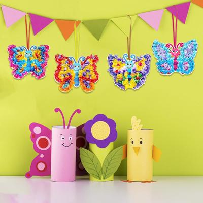 TEMU 12 Piece Craft Set Crafting Creative Handicraft Favors Gifts For Birthday Spring Summer Image