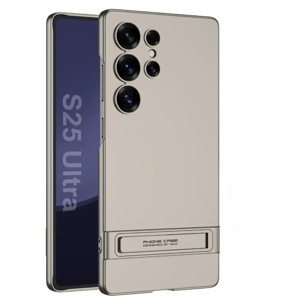 Ständer Galaxy S25 Ultra Handyhülle für Samsung Galaxy S25 S24 Ultra Halterung zum kabellosen Laden Kunststoff Schutzhülle Image