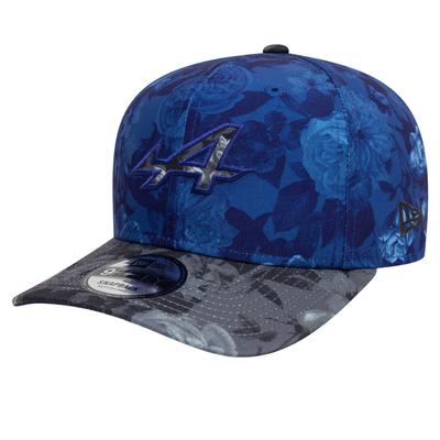 Alpine F1 Team New Era Tonal Floral 9FIFTY Pre Curve Cap - Unisex Image