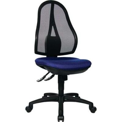 Topstar - Bürodrehstuhl m.Punktsynchrontechnik blau 430-510mm o.Armlehnen Trgf.110kg - OP200 G26 Image