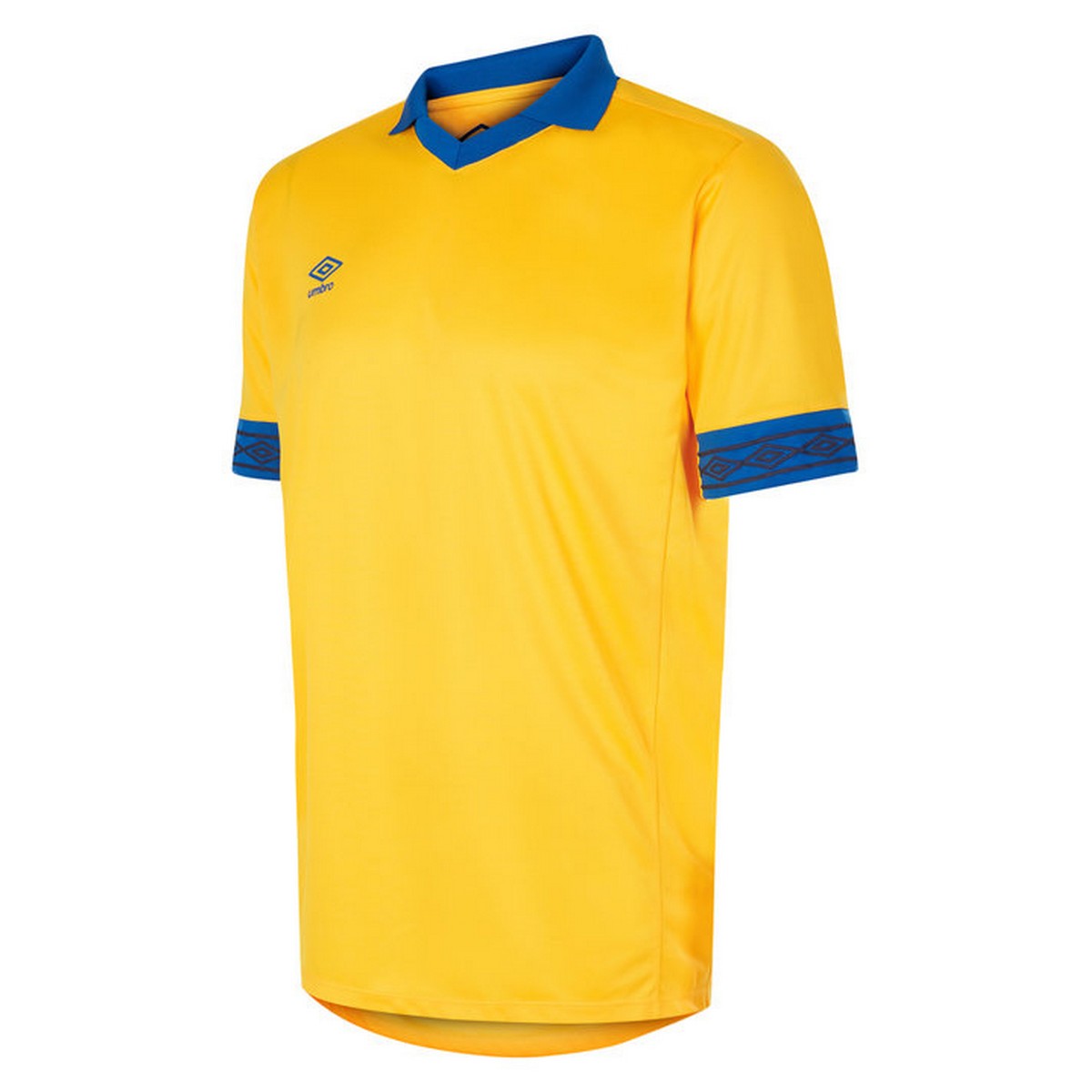 Umbro - "Tempest" Trikot für Kinder kurzärmlig (Gelb/Königsblau) Image