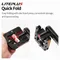Liteplus Foldable Bike Pedals Slide Solid Aluminum Alloy Fast Fold Bicycle Pedals Bmx Bike Folding
