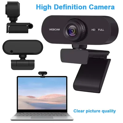 Online Course Webcam 1080P Camera Camera With Microphone USB Plug PC Mac Laptop Desktop Live Video