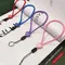 Lanyard For Keys Phone Strap Elastic Mobile Phone Lanyard Mobile Phone Short Wrist Strap Peach Heart