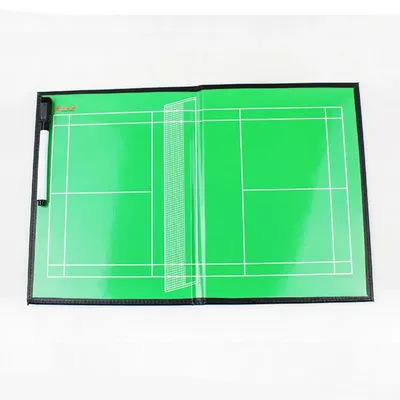 Foldable Badminton Magnetic Tactic Board Badminton Trainning Assisitant Equipments Tactics Clipboard