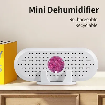 Reusable Portable Hygroscopic Machine USB Mini Electric Dehumidifier Air Dryer Moisture Absorbent