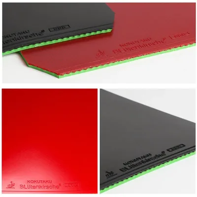 1pcs Table Tennis Rubber Ping Pong Rubber Sponge 2.0-2.2mm Thickness Reverse Adhesive Racket Cover