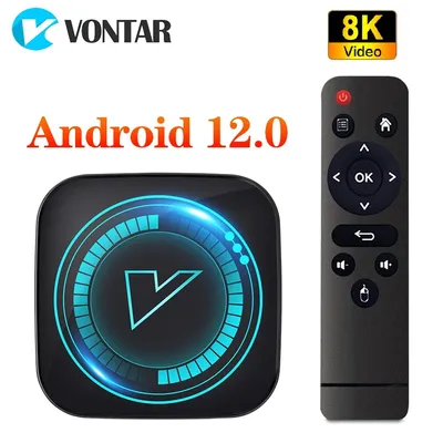 VONTAR TV Box Android 12 Allwinner H618 Quad Core Cortex A53 Support 8K Video 4K BT Wifi Google