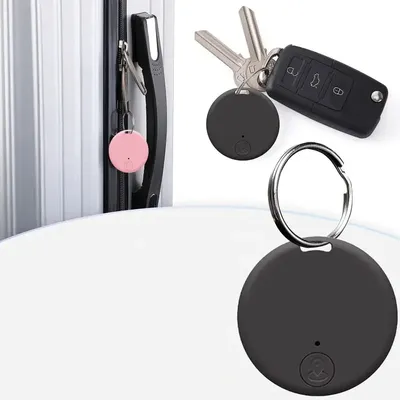 Smart GPS Tracker with Keychain for Wallets, and Keys - Locate and Track Your Belongings with