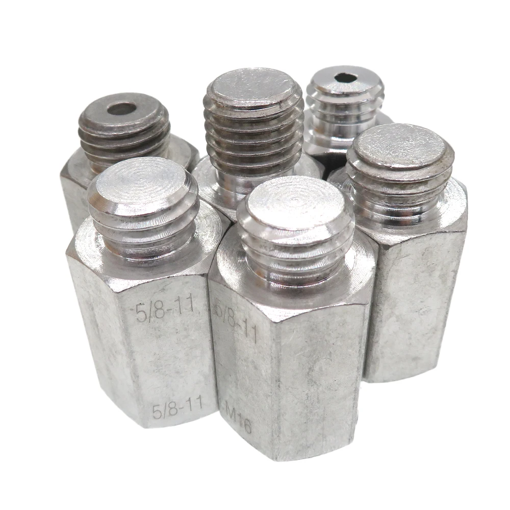 1 Pcs Double Sided Pad Adapter for Car Polisher and Wool Buffing Polishing Waxing Male and Female Thread (5/8" x 11, M14, M16)