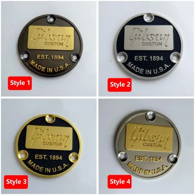 Guitar Toggle Switch Back Plate Cover Metal EST-1894 for LP Electric Guitars Replacement Parts