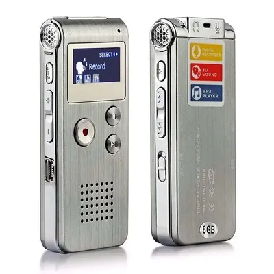 8GB/16GB/32GB Voice Recorder MP3 Player Mini Sound Audio Recorder Professional Mini USB Flash Drive