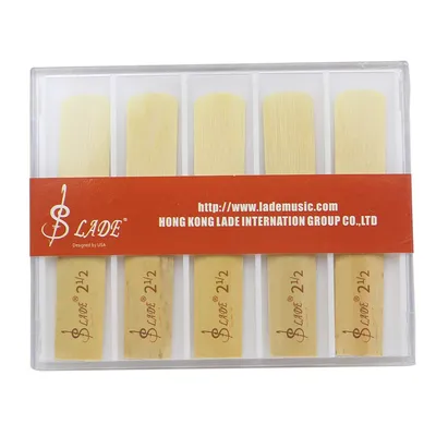 10Pcs/Set Bb Clarinet Reeds Traditional Bamboo Reed Strength 1.5/2.0/2.5/3.0/3.5 Woodwind Instrument Accessories Clarinet Parts