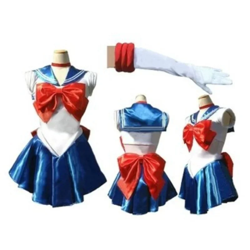 Cosplay Costumes Anime Moon Figure Dress Vestido Halloween Costumes for Women Suit Wig Loli Clothing Party Uniform
