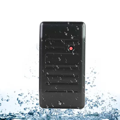 IP68 Waterproof RS232 / 485 Wiegand26 / 34 ID IC HID Access Control Card Reader MF13.56MHZ/EM12.5KHZ For Access Control System