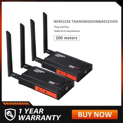 Wireless Extender Kit 1080P Screen Share 250m Wireless HDMI Video Transmitter and Receiver for STB