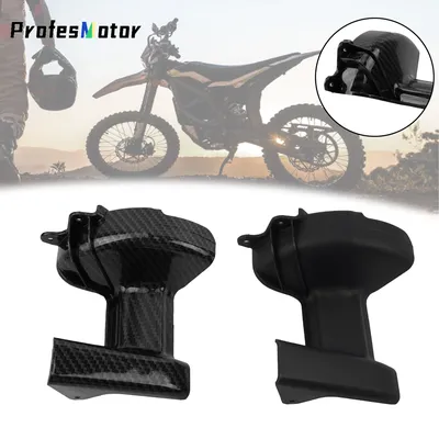 For Surron Accessories Motorcycle Central Shaft Sleeve Assembly Protective Cover Motorbike For Surron Light Bee X Carbon Fiber