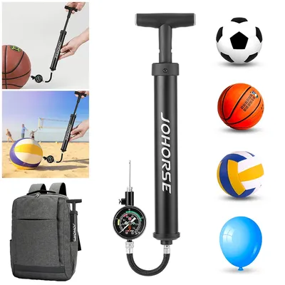 Ball Hand Pump Portable Soccer Pump Inflator Compact Volleyball Pump Multifunction for Basketball