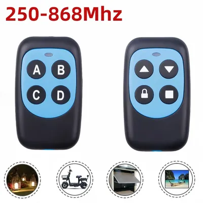 250-868MHz Multi Frequency Remote Control 315/433Mhz Auto Copy Duplicator for Home Electric Garage