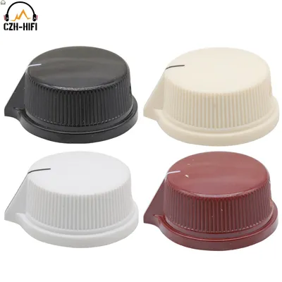 29x13mm ABS Plastic Set Pointer Chicken Head Knob Button Cap for Vintage Guitar AMP Effect Pedal