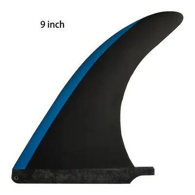Surfboard Fin 6"7"7.5"8"9"Length Surfboard Center Fins Longboard Single Fins Honeycomb Fiberglass