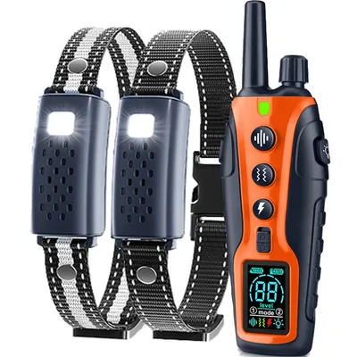 3280Ft Electric Dog Training Collar Remote Control Waterproof Pet BehaviorFor 5-120lbs Puppy With