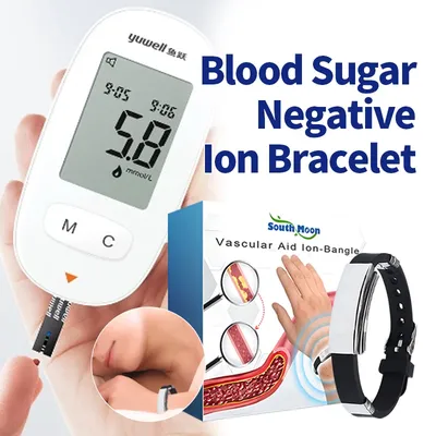 Blood Sugar Lowering Ions Titanium Germanium Bracelet Relieve Body Fatigue Balance Blood Glucose Diabetes Relief Wristband