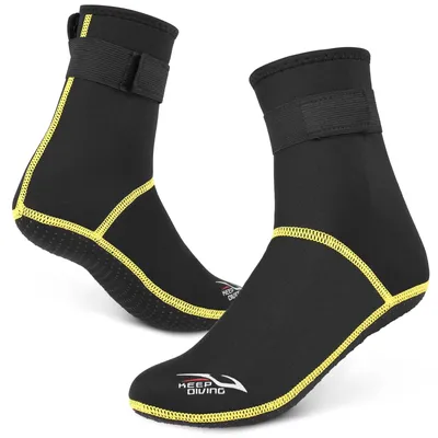 Diving Socks 3mm Neoprene Beach Water Socks Thermal Wetsuit Boots Anti Slip Diving Socks for Rafting