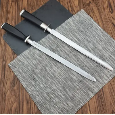 Professional Diamond Knife Sharpening Rods Tungsten Carbon Steel Knife Sharpener Kitchen Aids Knife