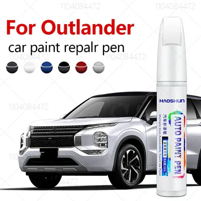 For Mitsubishi Outlander 2001-2025 CU CW0 GF0 GG0 Paint Repair Pen Touch Up Scratch Remover DIY Auto