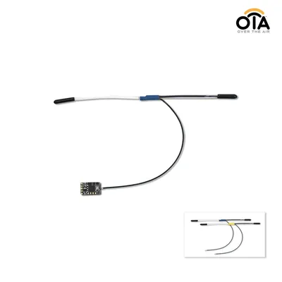 FrSky R9MM OTA mini Receiver ACCESS 900MHz Long Range Support Inverted S.Port Compatible with