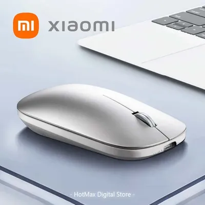 Xiaomi Bluetooth Wireless Mouse Dual Mode DPI Adjustable 2.4G Type-C Rechargeable Silent Ergonomic