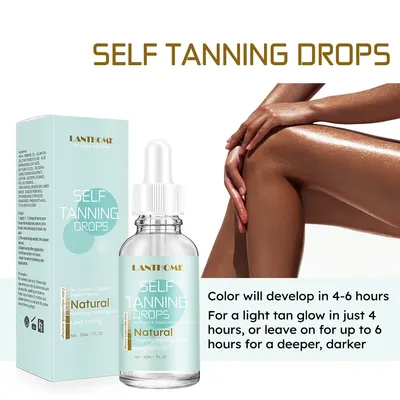 Self -Tanning Drops Body Self Tanner Sunless Tanning Lotion for Natural-Looking Tanner For Body Skin