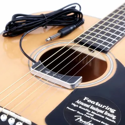 Classical Acoustic Guitar Pickup High sensitivity Low Noise Sound Hole Acoustic Pickup Guitar Accessories Musical Instruments