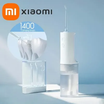Original Xiaomi Mijia Electric Oral Irrigator MEO701 1400 Times/Min Portable Ultrasonic Teeth