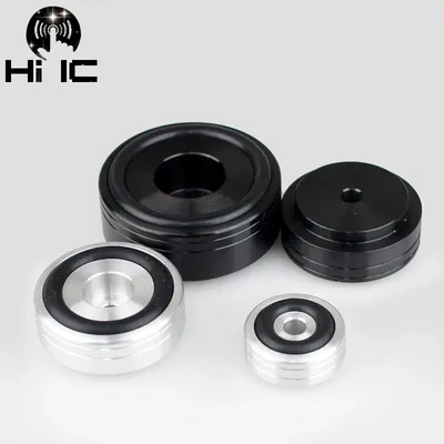 4pcs HIFI Audio Speakers Amplifier CD Player Aluminum Alloy/Rubber Anti-shock Shock Absorber Foot
