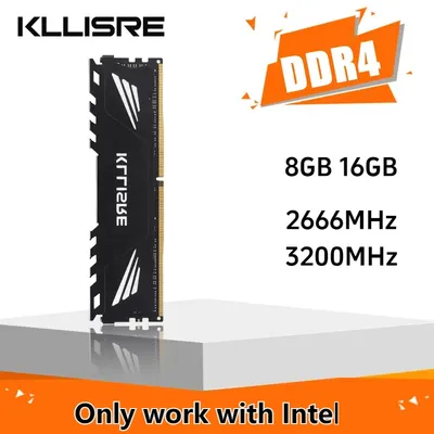 Kllisre Ram DDR4 8GB 16GB 2666MHz 3200MHz Desktop Memory Only works with Intel chip and X99