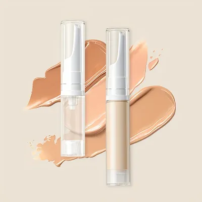 5/10/15ml Clear Foundation Dispenser Bottle Portable Travel Essence Sample Container Airless Vacuum