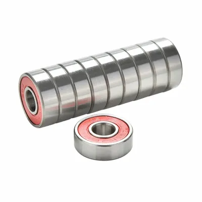 10 Pcs Red ABEC 9 Stainless Steel Bearings High Performance Roller Skate Scooter Skateboard Wheel