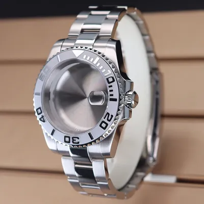 Fenya 40mm NH35 Watch Case Bracelet Sapphire For YACHT Seiko Nh35 Nh36 Nh34 Eta2824 Miyota8215