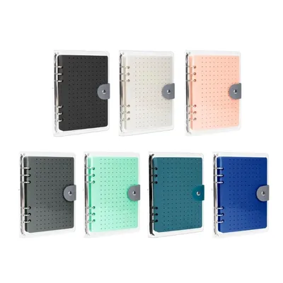 ZB91 Enamel Pin Collector Album with 6 Protective Felt Pages Portable Badge Holder