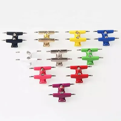 Alloy Fingerboard Trucks 32mm Double Axle for Finger Skate Board Mini Skateboard Toys