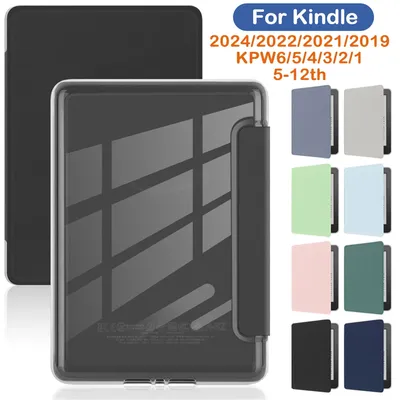 Acrylic Case for Kindle Paperwhite Colorsoft 2024 2022 2021 2 3 6 10th 11th 12th Generation 6 6.8 7