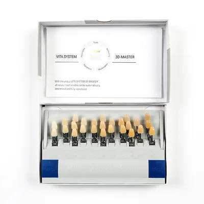 Vita Classical 29 Colors Teeth Whitening Bleach Shade Guide 3D Master Dental Comparing Resin Model