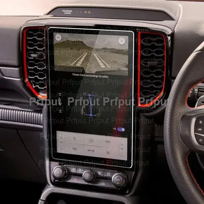 Tempered glass protective film For Ford Ranger Wildtrak Raptor 2022 2023 Car infotainment GPS