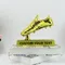 1.2kg Customizable European Football Golden Boot,Resin Trophy Fan Memorabilia,Trophy Souvenir