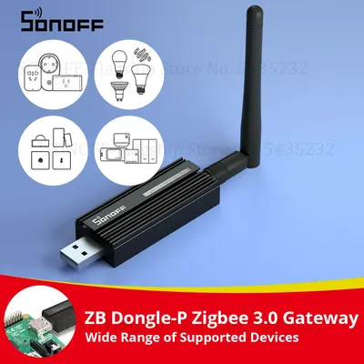 SONOFF ZB Dongle-P Zigbee 3.0 USB Dongle Plus Universal Zigbee Gateway Support via ZHA or